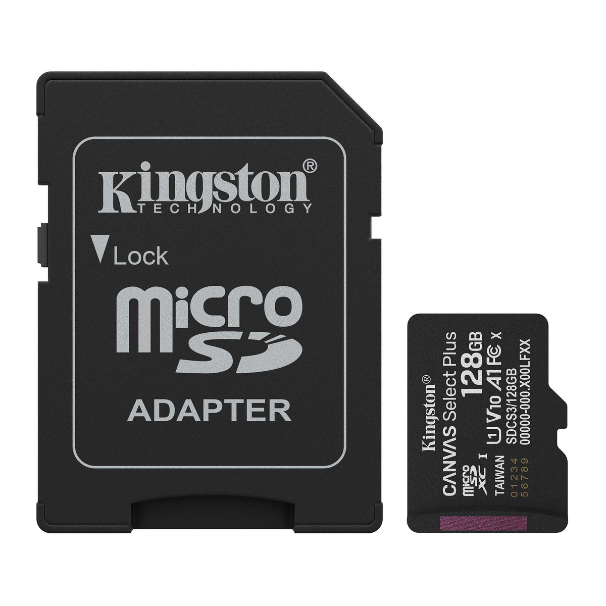 Tarjeta microSD Kingston Canvas Select Plus Gen3 128GB