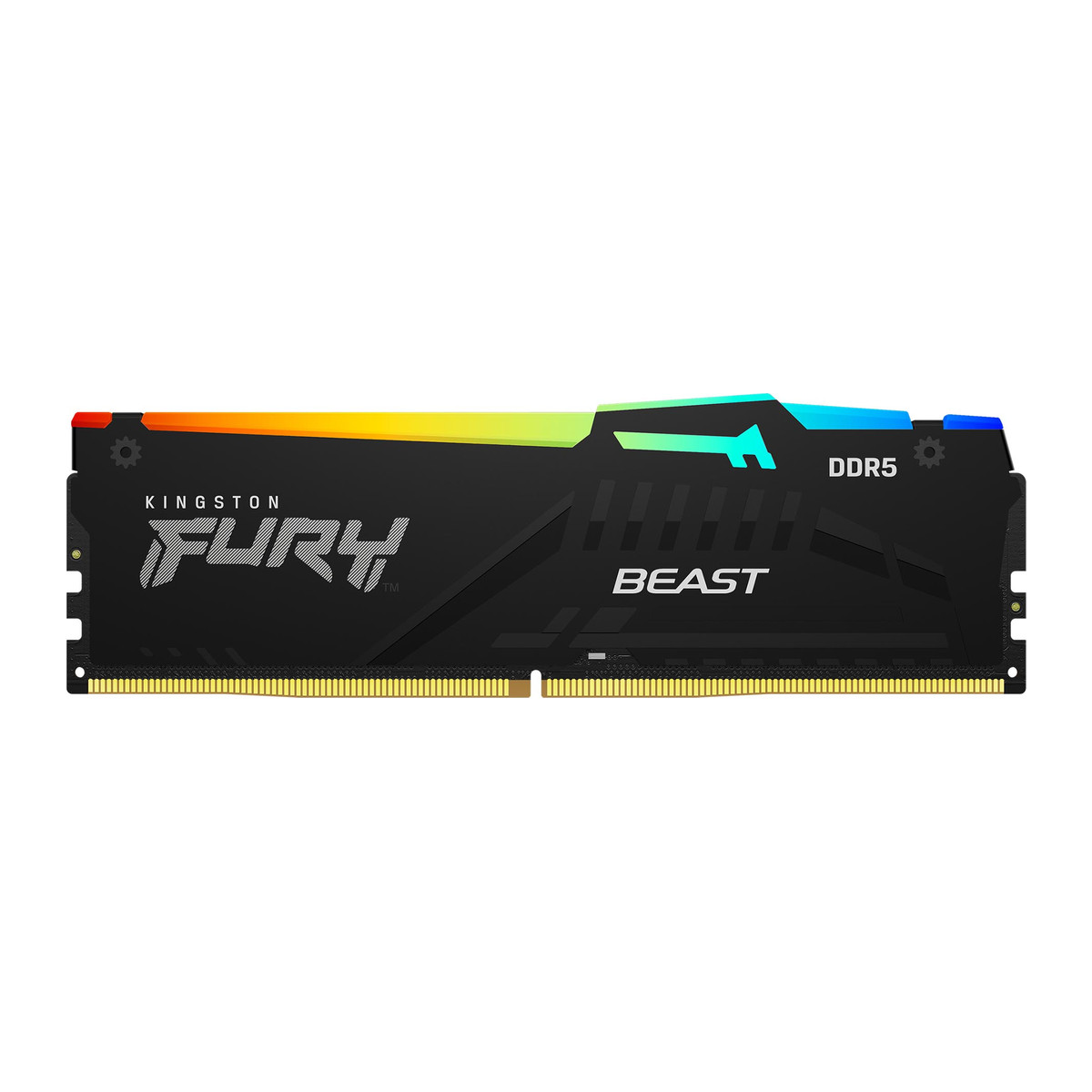 Memoria RAM Kingston FURY Beast RGB DDR5 32GB 5600MHz UDIMM Negro