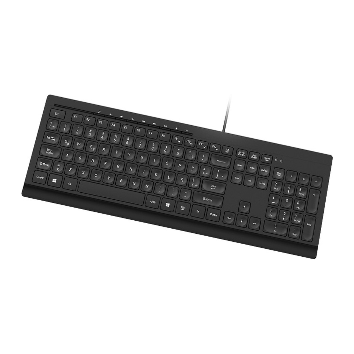 Teclado Klip Xtreme KKM-252S Negro