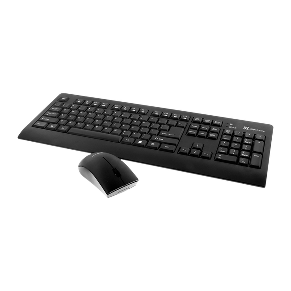 Combo teclado y mouse inalámbricos Klip Xtreme Inspire KCK-265E
