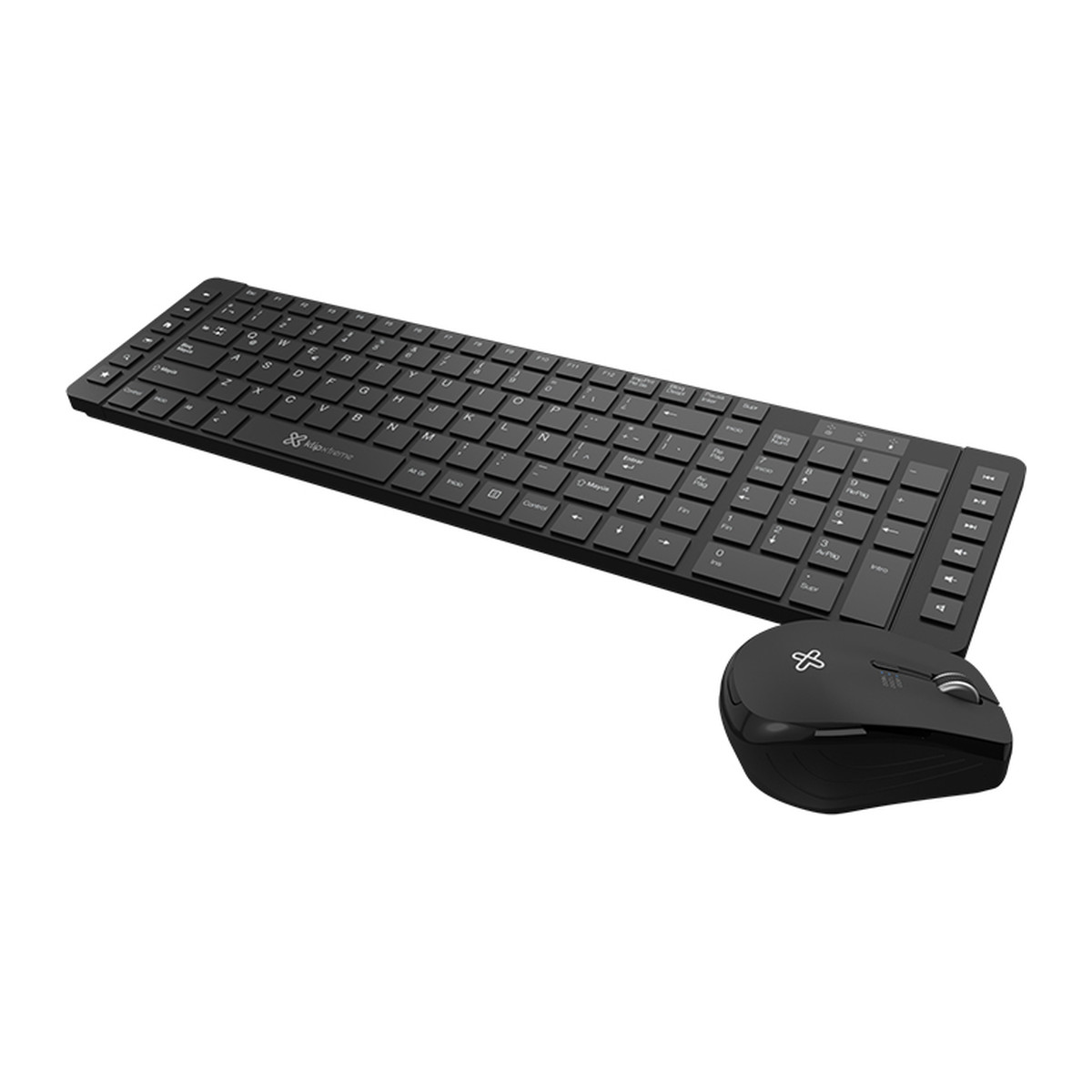 Teclado y mouse inalámbricos Klip Xtreme KCK-270S Negro