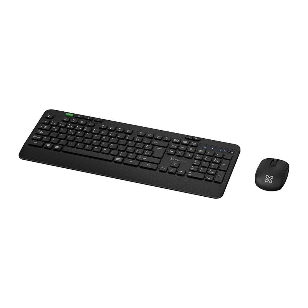 Teclado y mouse inalámbricos Klip Xtreme KBK-750 Negro