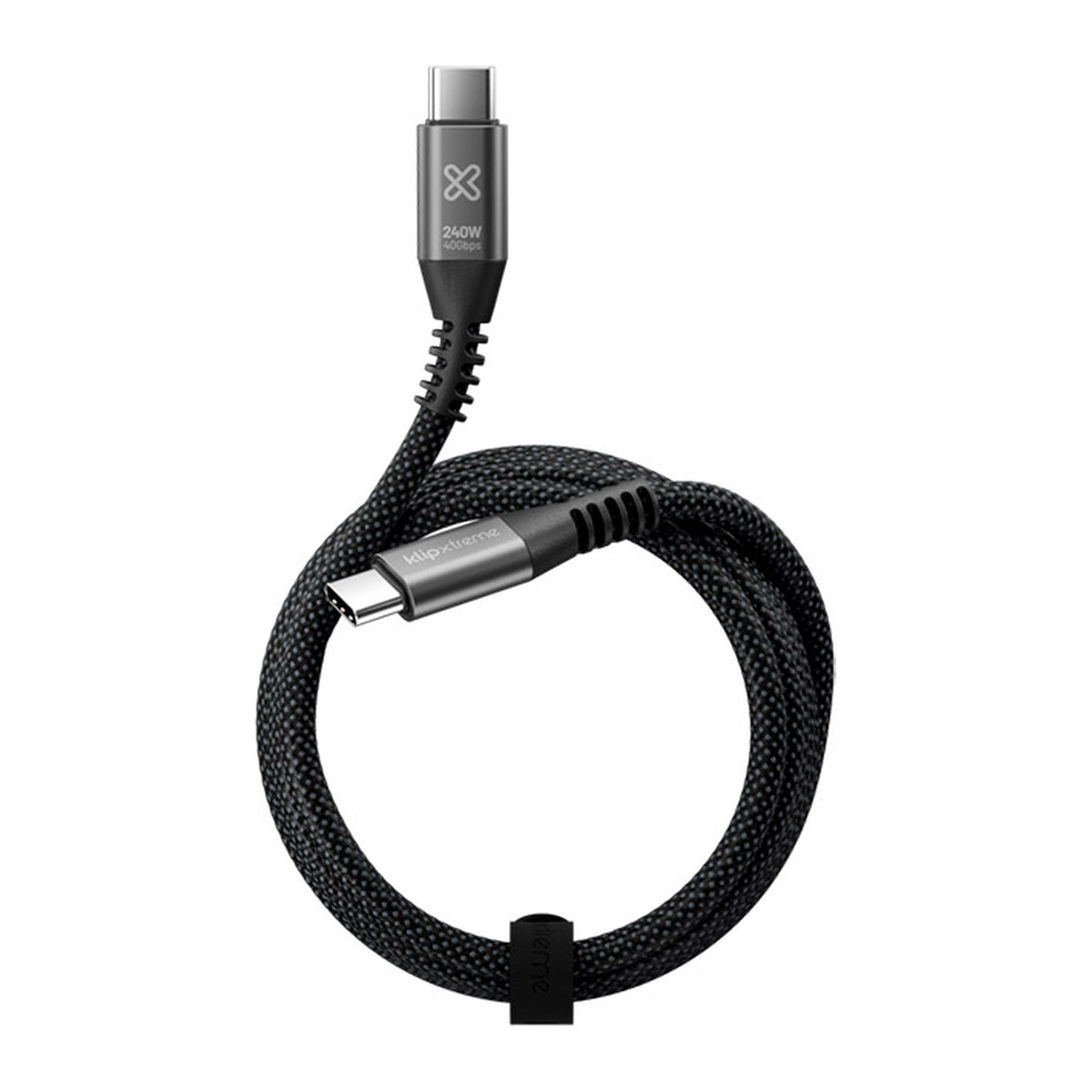 Cable USB-C Klip Xtreme KAC-850-6FT 1.8 m Negro