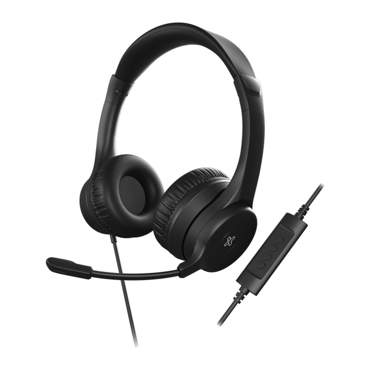 Audífonos con micrófono USB Klip Xtreme KlearCom KCH-510 Negro