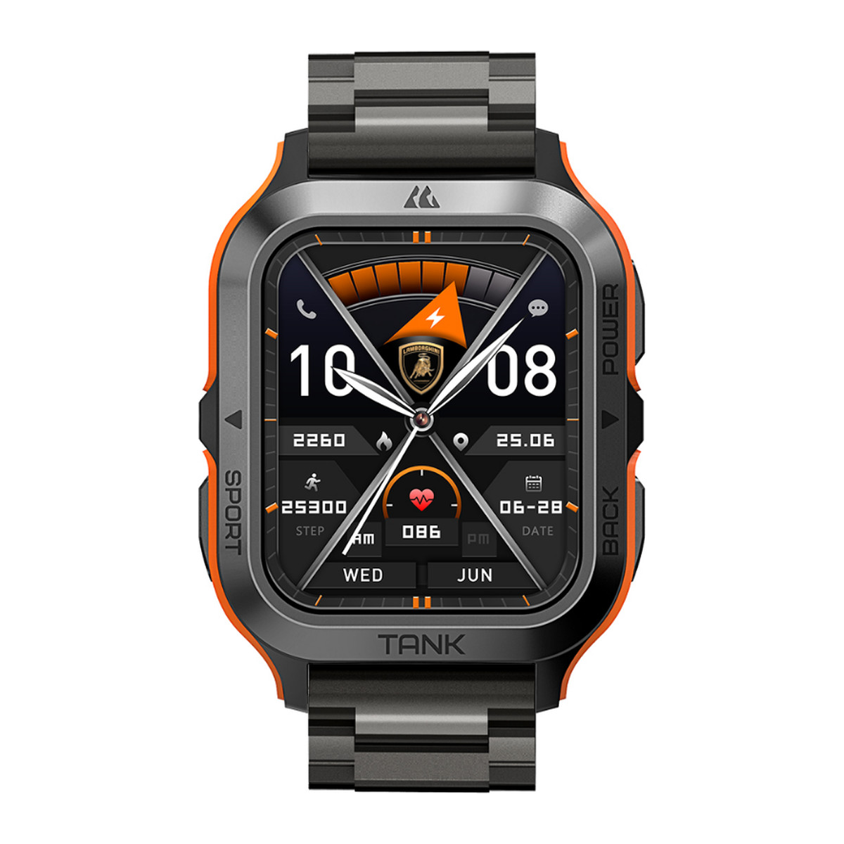 Reloj inteligente Lamborghini Aventador Q4 Metal