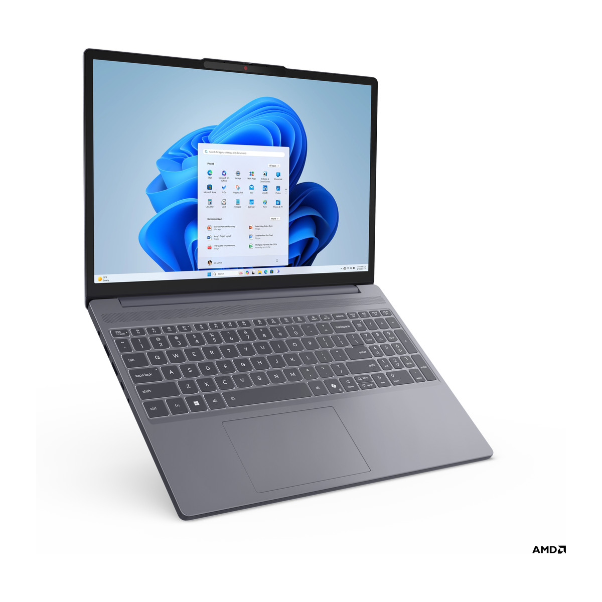 Laptop Lenovo IdeaPad Slim 3 15ARP10 15.3" WUXGA AMD Ryzen 5 150 24GB RAM 512GB SSD Gris luna