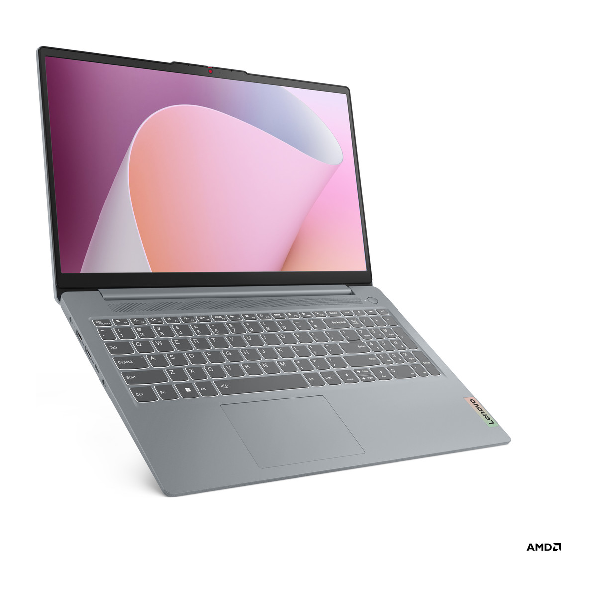 Laptop Lenovo IdeaPad Slim 3 15ABR8 15.6" táctil Ryzen 7 5825U 16GB 512GB Gris ártico Teclado inglés