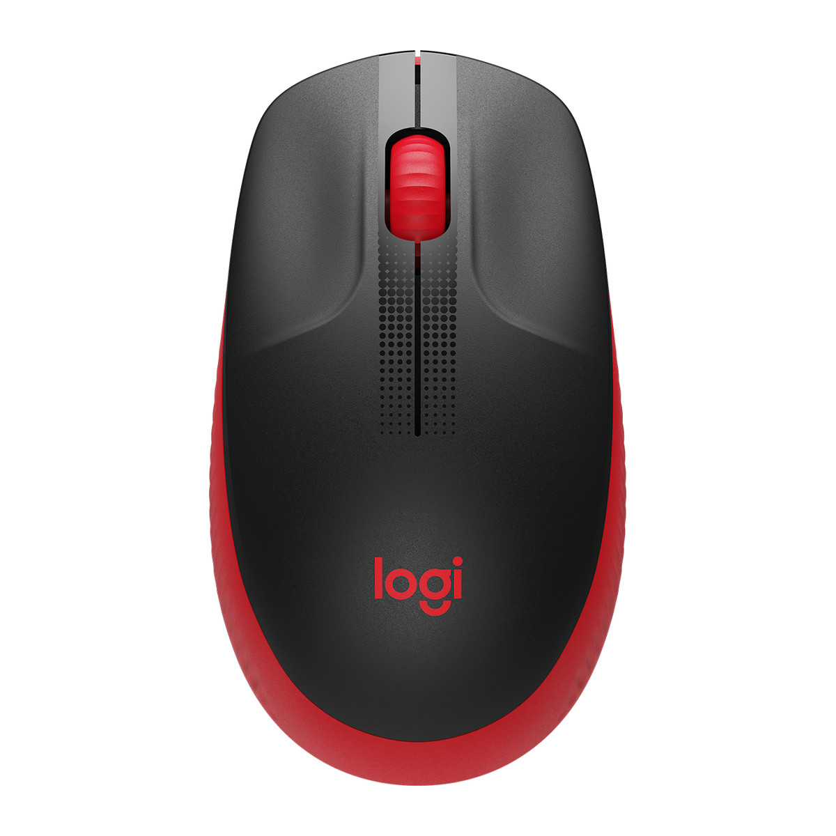 Mouse inalámbrico Logitech M190 Rojo