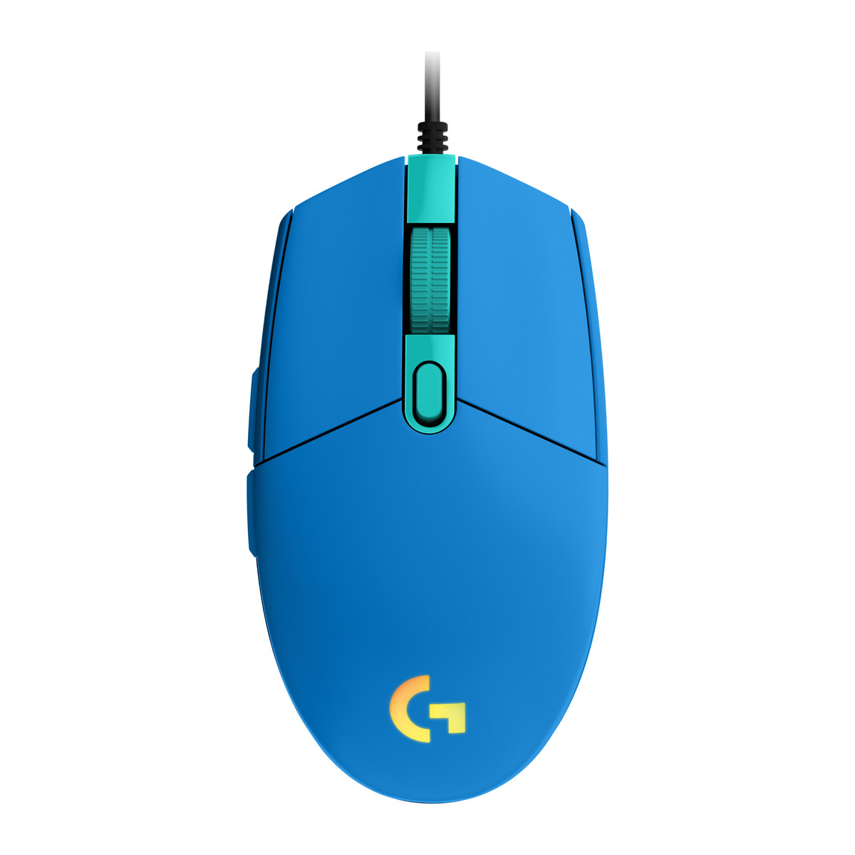 Mouse Logitech G203 LIGHTSYNC 6 botones Azul
