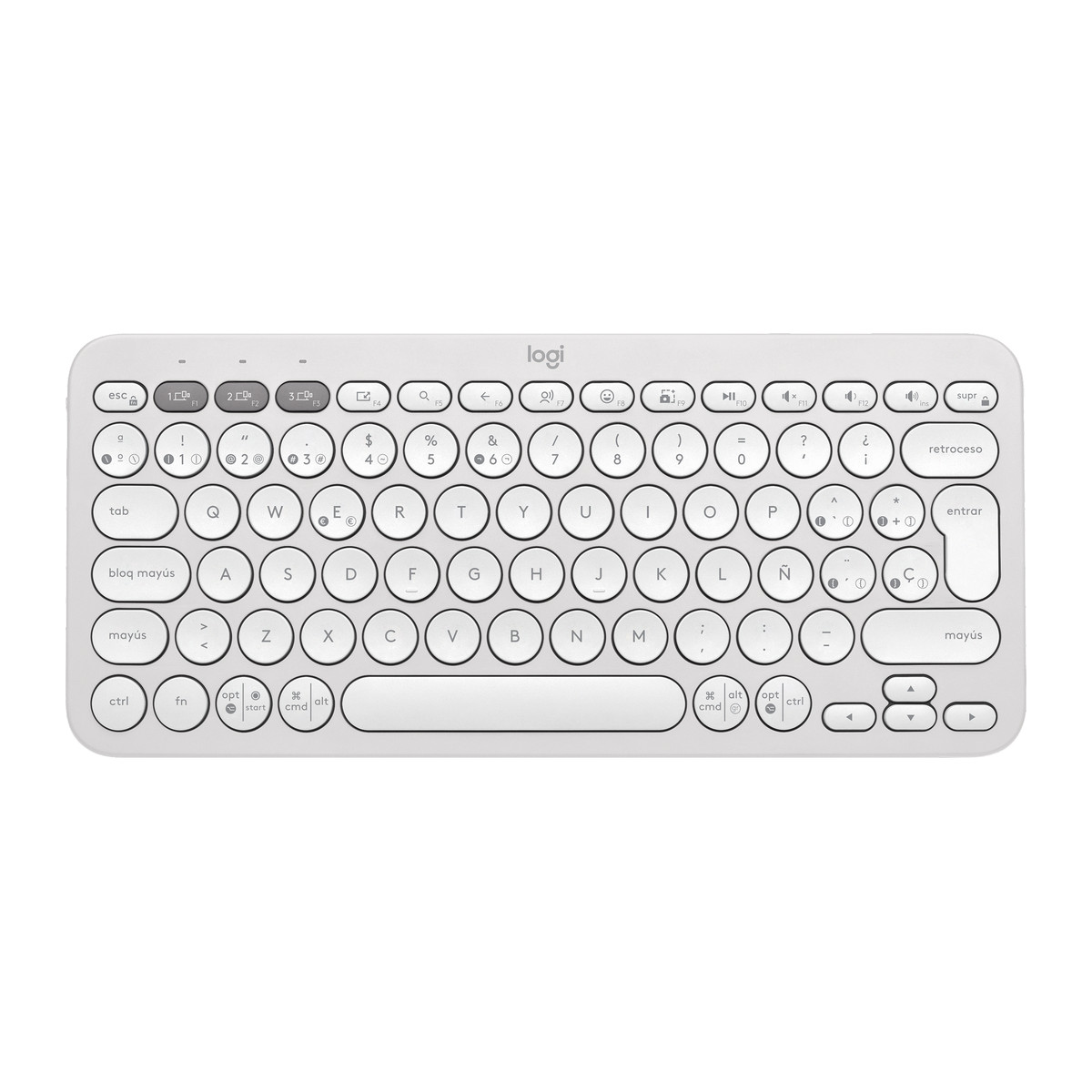 Teclado Logitech Pebble Keys 2 K380