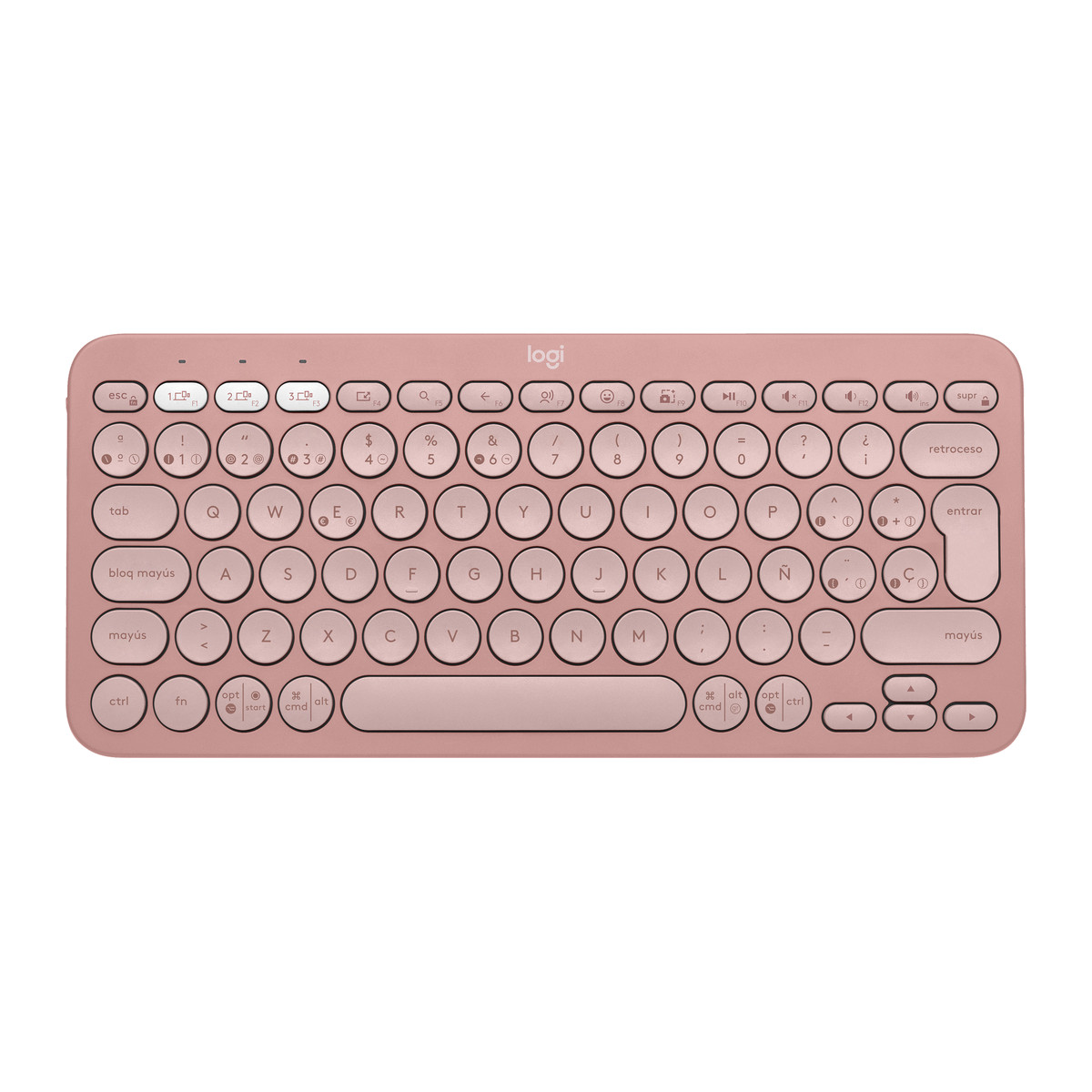 Teclado inalámbrico Logitech Pebble Keys 2 K380s