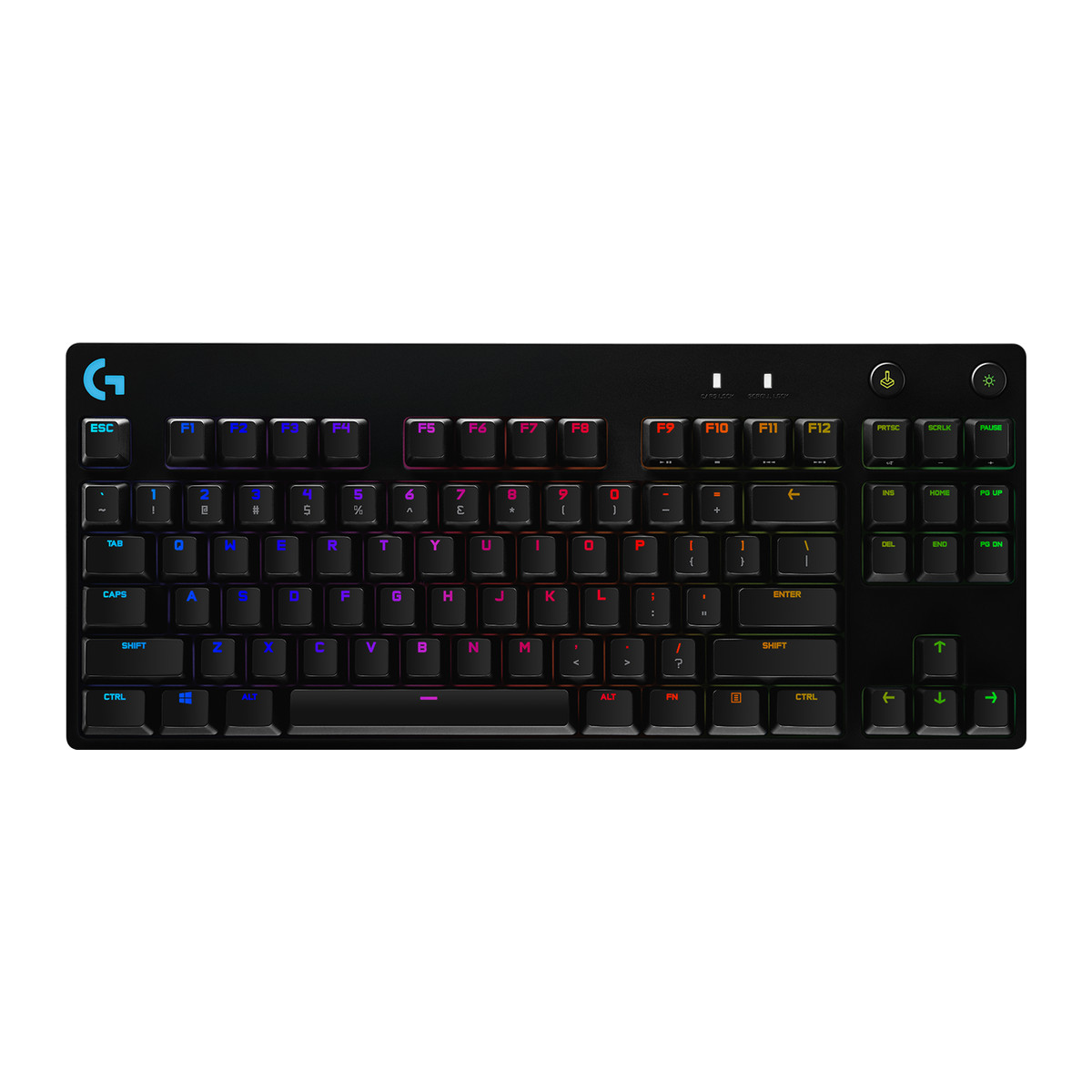 Teclado Logitech G Pro GX Blue Clicky Negro