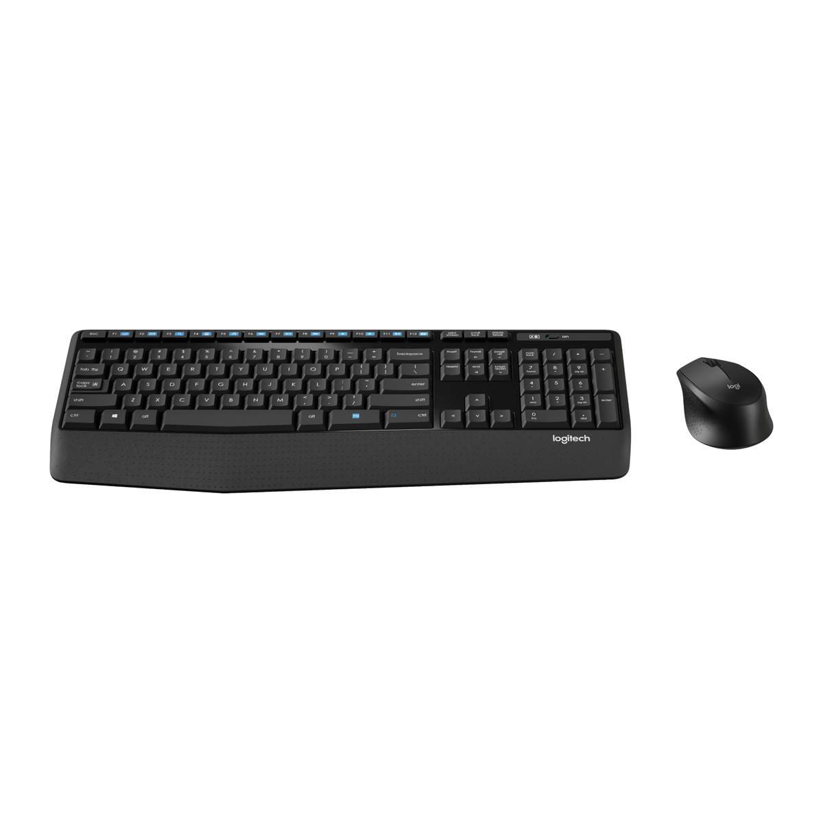 Combo teclado y mouse inalámbricos Logitech MK345 Negro (inglés EE. UU.)