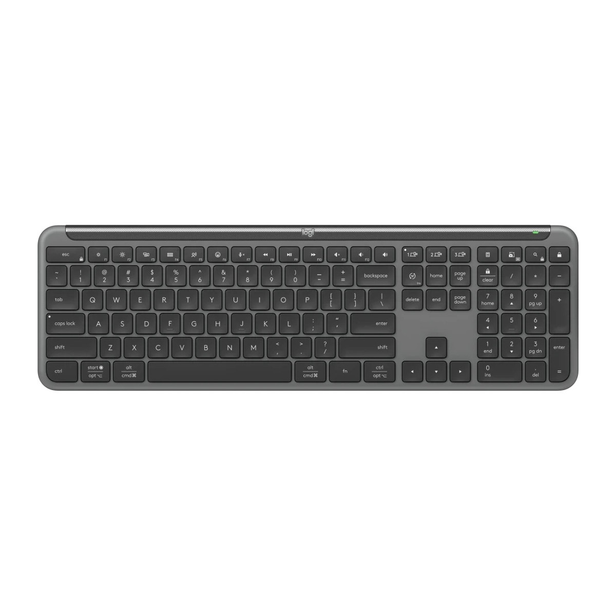 Teclado inalámbrico Logitech Signature Slim K950 Grafito español