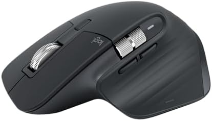 Logitech MX Master 3S Bluetooth Wireless Mouse No Receiver - Graphite