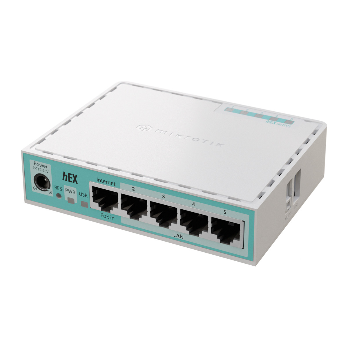 Router MikroTik HEX 5 puertos