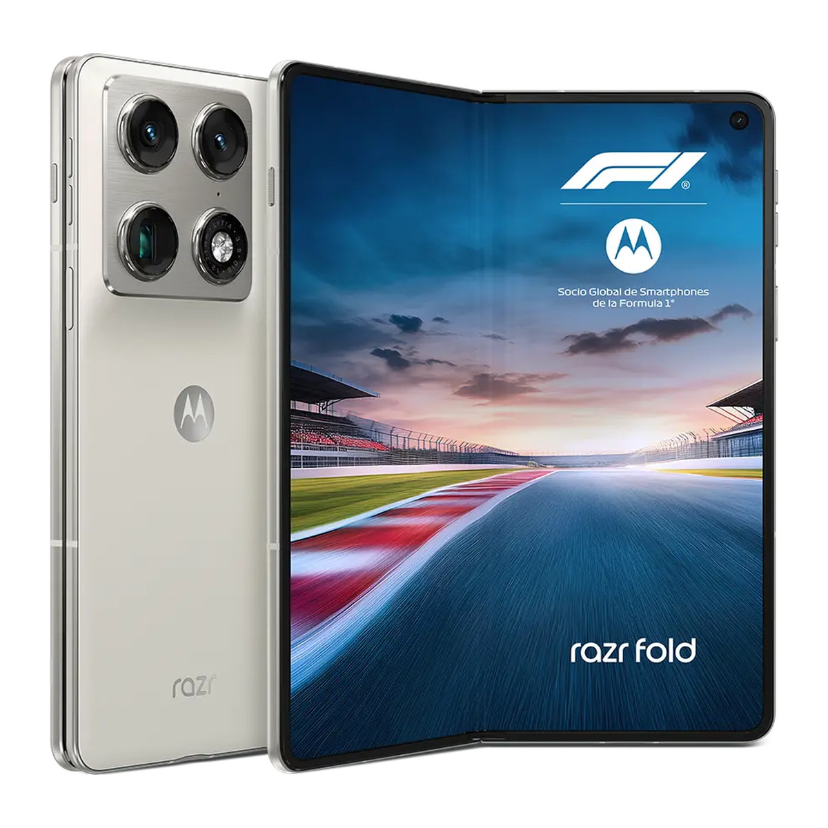 Teléfono Motorola razr fold 16GB 1TB Blanco