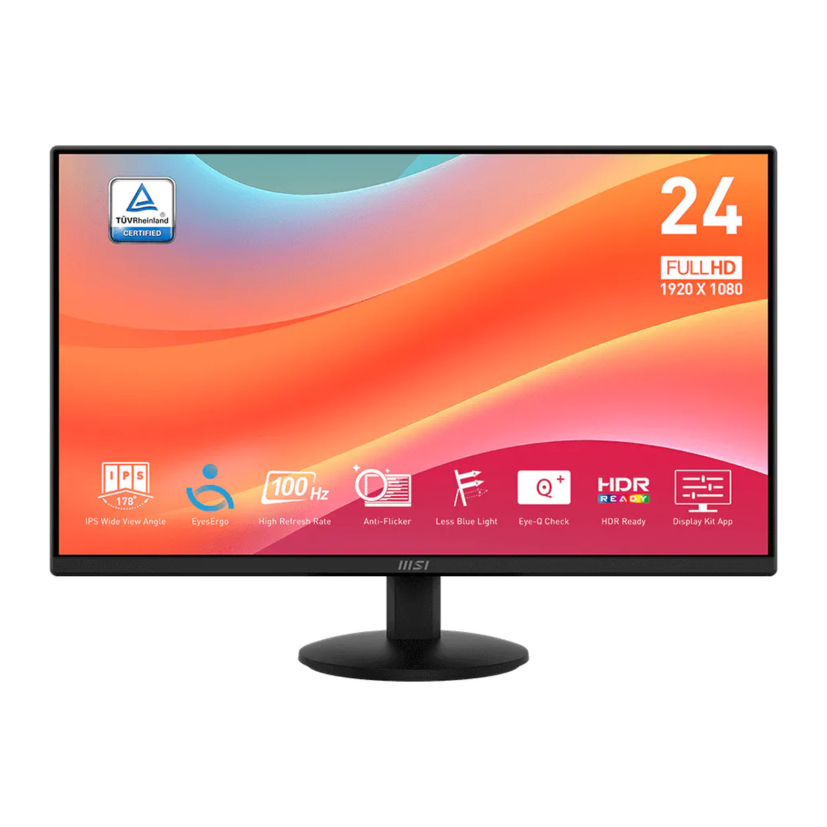 Monitor MSI PRO MP242L 23.8" FHD 100 Hz IPS