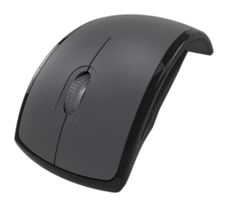 Mouse Inalámbrico Klip Xtreme Lightflex Óptico 1000DPI Gris