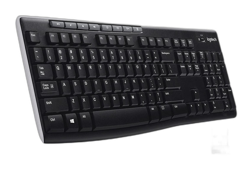 Teclado inalámbrico Logitech K270 negro