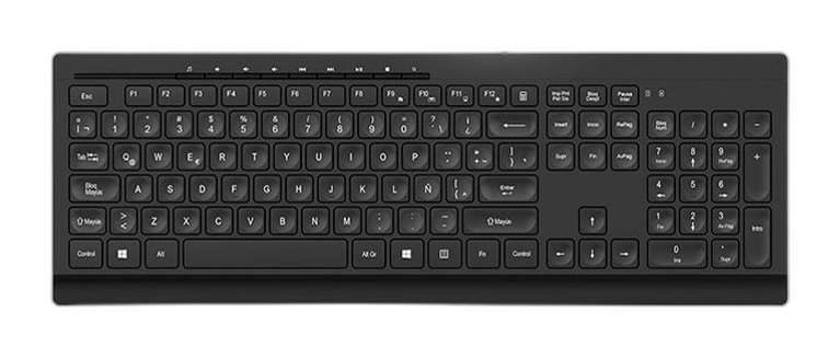Teclado Klip Xtreme Compass negro español
