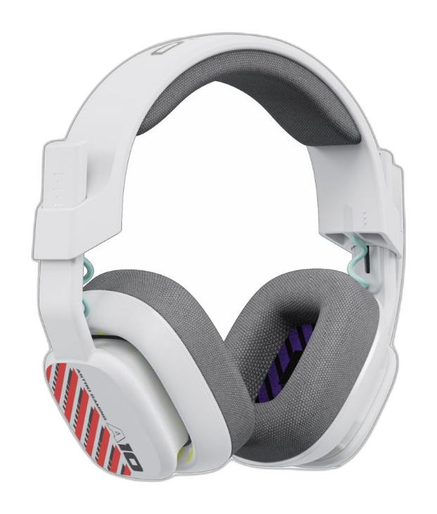 Audífonos Logitech Astro A10 Gen 2 blanco 3.5mm con micrófono