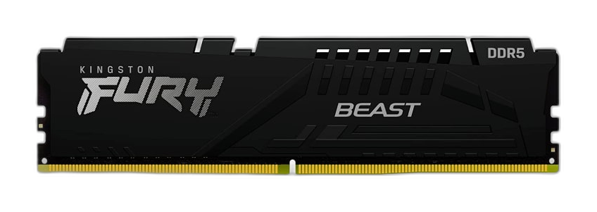 Memoria RAM DDR5 DIMM 16GB Kingston Fury Beast Disipador 5200MHz CL40