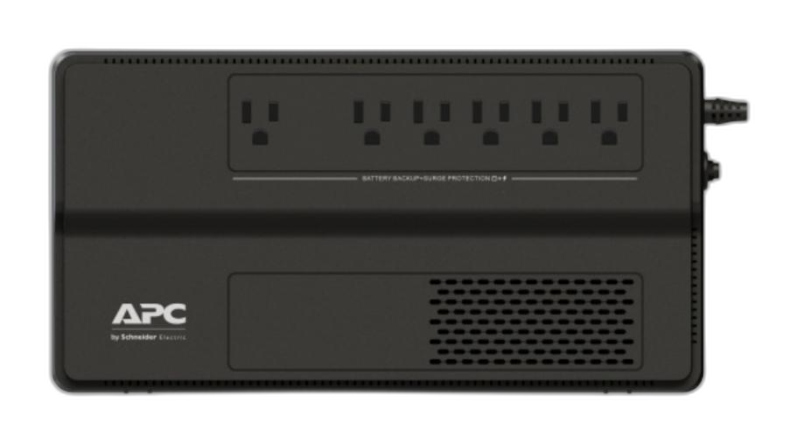 Fuente de poder APC BV800 800VA 450W 6 tomas con regulador de voltaje