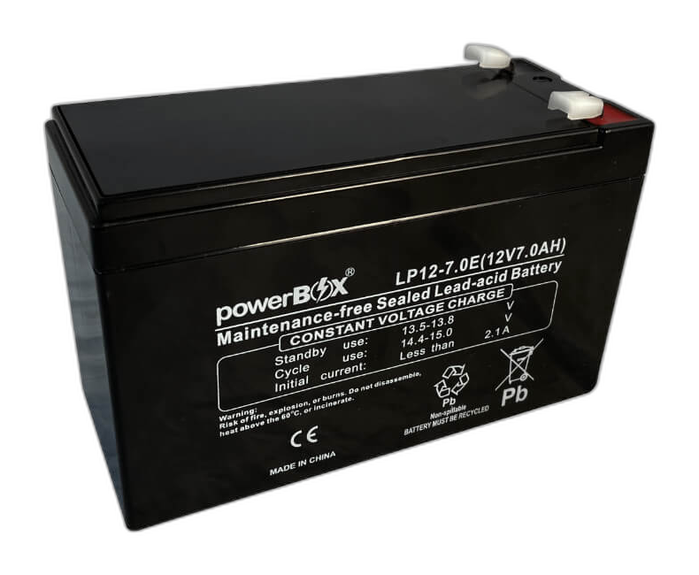 Batería para UPS PowerBox 7Ah 12v