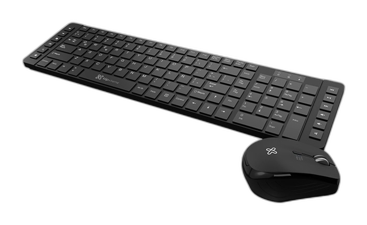 Teclado y mouse inalámbrico Klip Xtreme Revolution negro