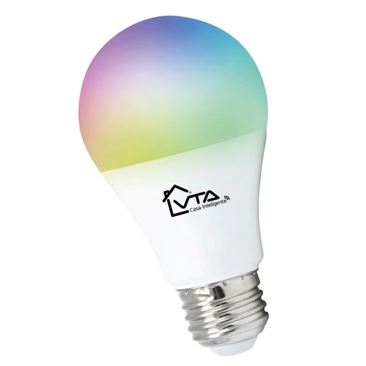 Bombilla LED inteligente VTA E27 RGB 120VAC Wi-Fi