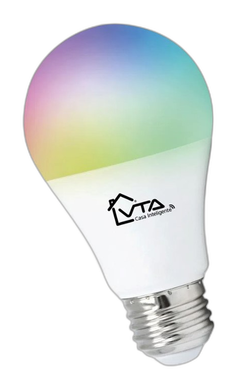 Bombilla LED inteligente VTA E27 RGB 120VAC Wi-Fi