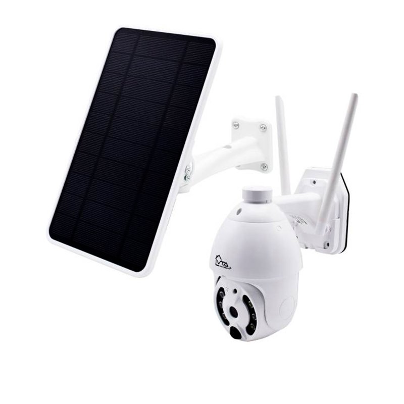 Cámara de seguridad wifi VTA Elipse 1080p panel solar