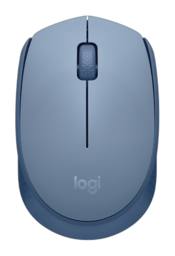Mouse Inalámbrico Logitech M170 Óptico 1000DPI Celeste