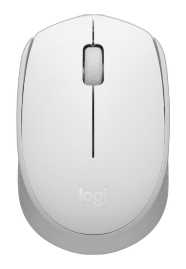 Mouse Logitech M170 inalámbrico 1000DPI blanco