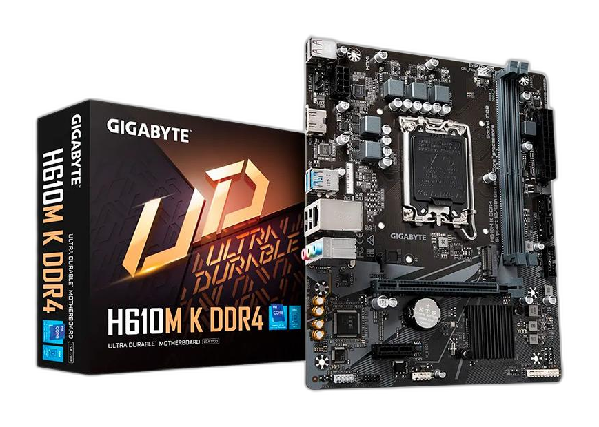 Motherboard Gigabyte H610M K DDR4 Socket LGA1700 12th, 13th y 14th Gen
