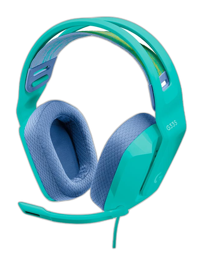 Audífonos Logitech G335 Lightspeed RGB menta
