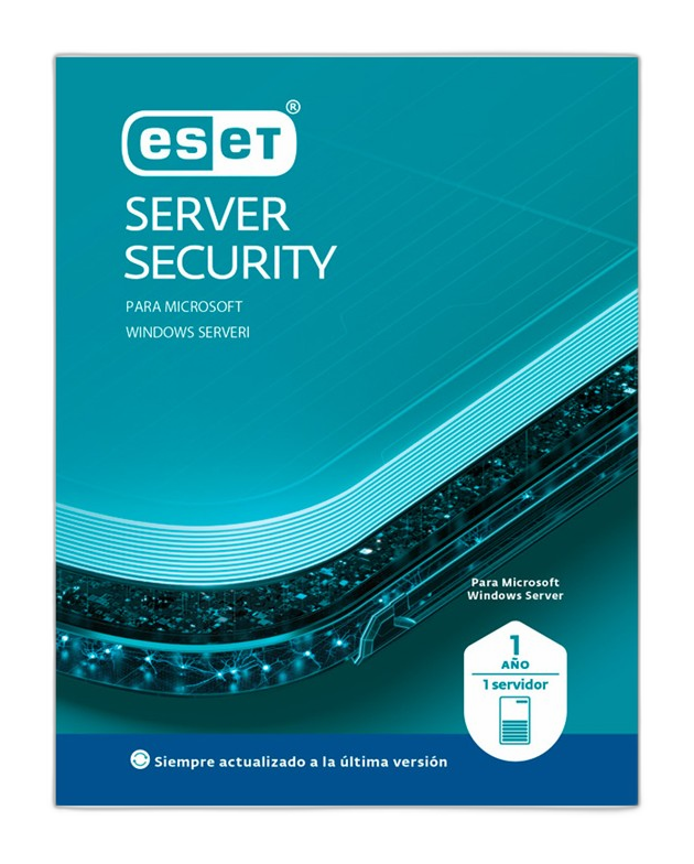 Licencia ESET Server Security 1 servidor 1 año