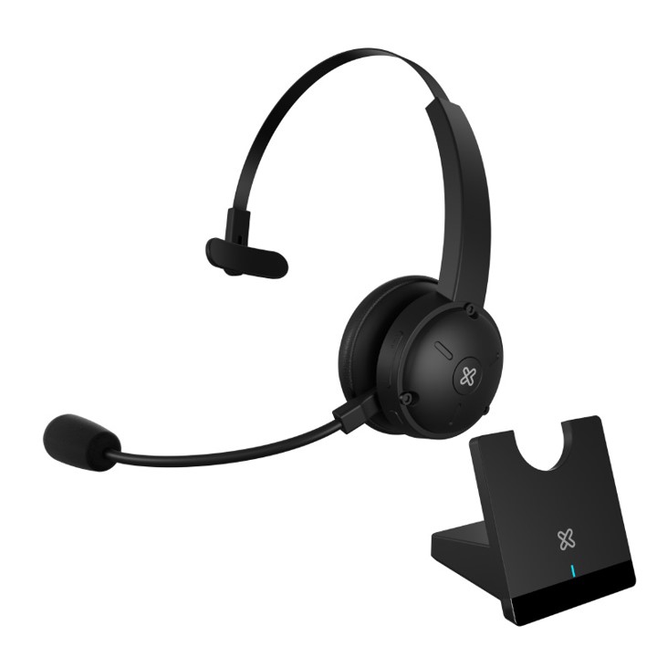 Audífonos Klip Xtreme CrystalCom Pro Bluetooth negro