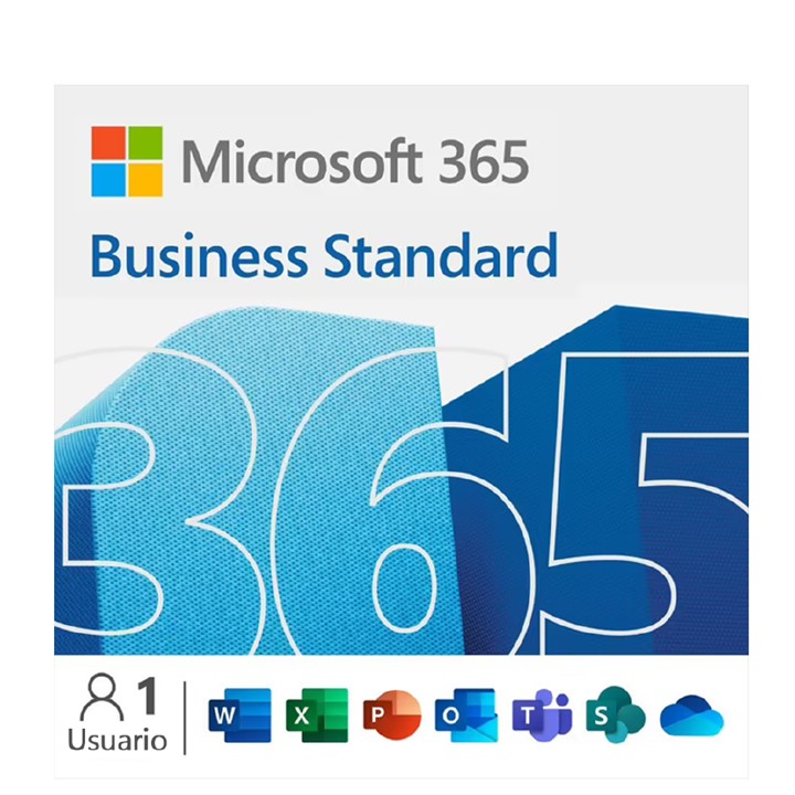 Licencia Microsoft 365 Empresa Estándar 1 año