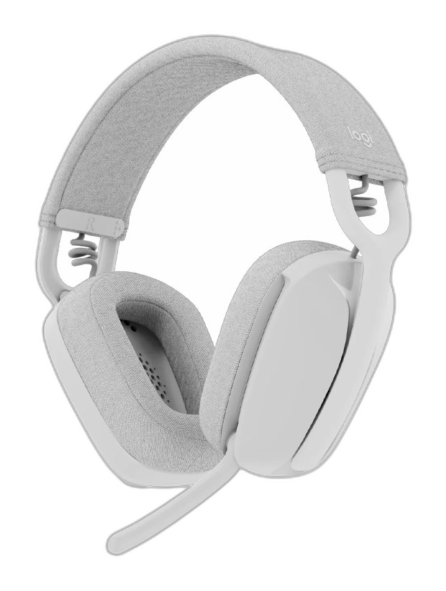 Audífonos Logitech Zone Vibe 100 inalámbricos blanco