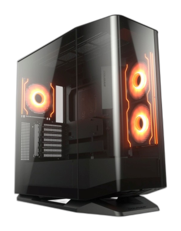 Gabinete Cougar FV270 RGB E-ATX negro