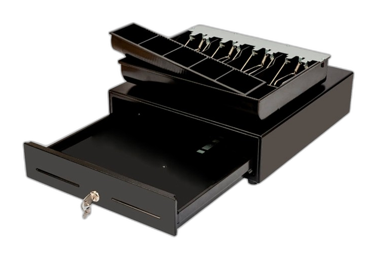 Cajonera AON CDK-45B negro para billetes y monedas