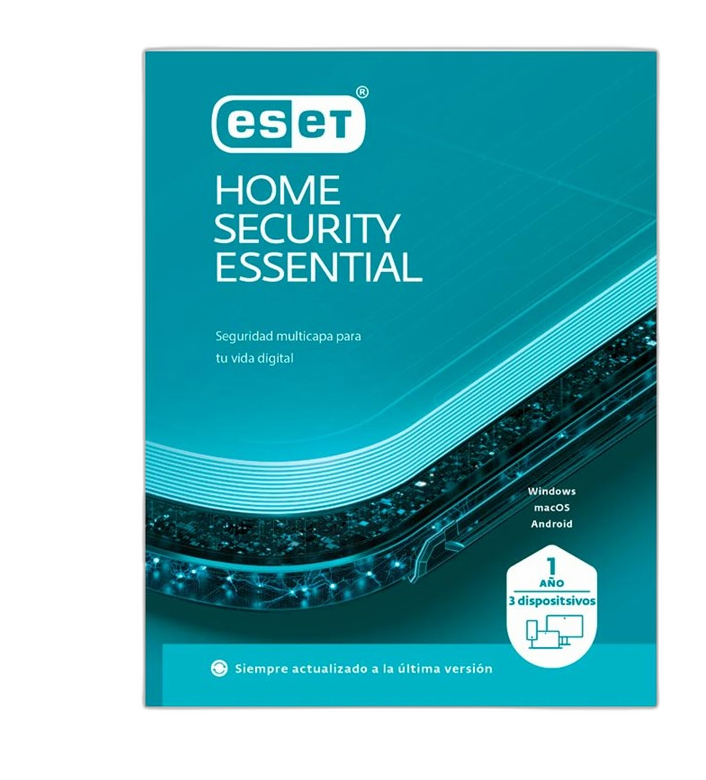 Antivirus ESET Home Security Essential 3 dispositivos 1 año