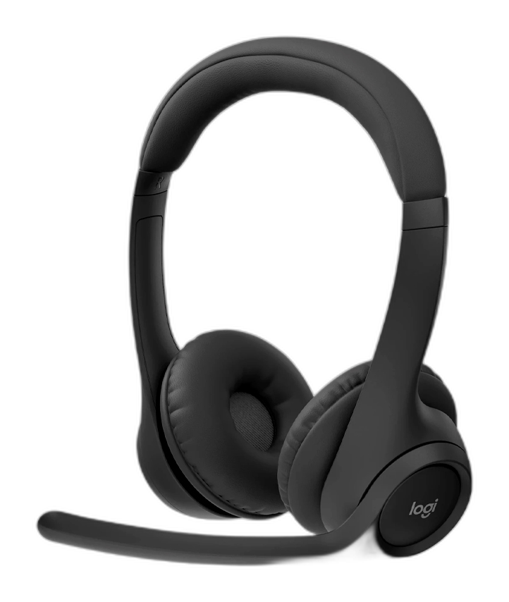 Audífonos Logitech Zone 300 inalámbricos negro
