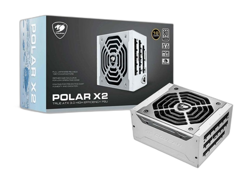 Fuente de poder Cougar Polar X2 1200W 80Plus Platinum