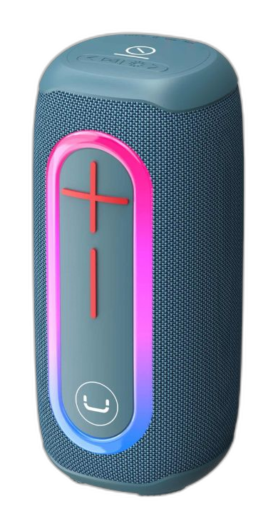 Bocina Bluetooth Unno Tekno SP9215BL SPIN 20W Azul