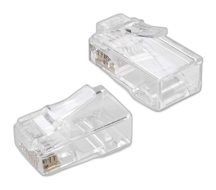 Conector RJ45 Unno Tekno Cat6 100 Unidades