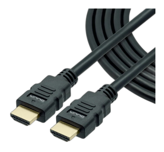 Cable HDMI Unno Tekno CB4106BK 1.8m macho-macho negro