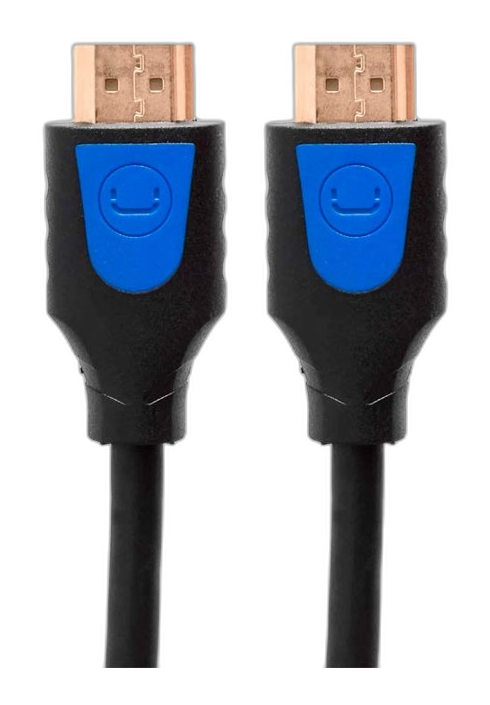 Cable HDMI 2.0 4K Unno Tekno CB4226BL 1.8 Metros Macho-Macho Negro